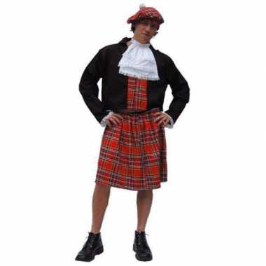 Schotse kilt kostuum